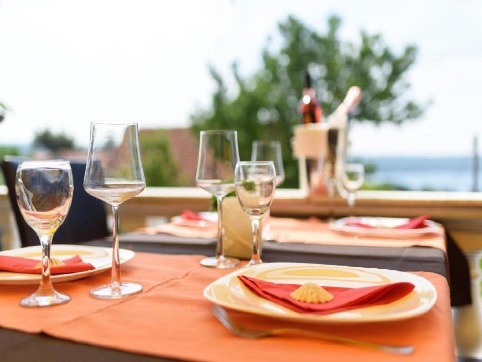 Apartments Milic - One Bedroom Apartment With Sea View And Terrace Gornji Karin Extérieur photo